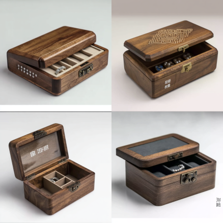 wooden jewelery box customize