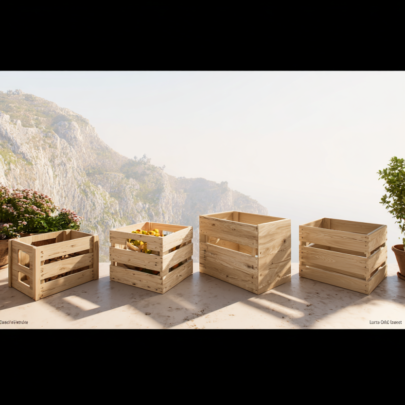 large wooden crates wholesale