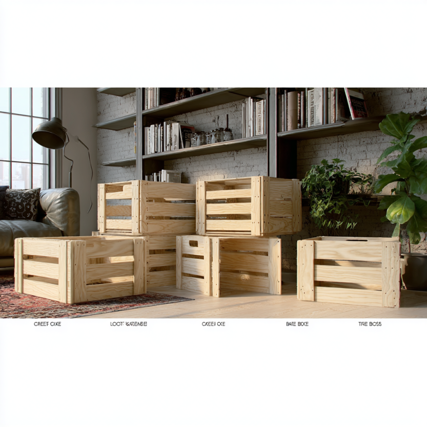 wholesale large wooden crates